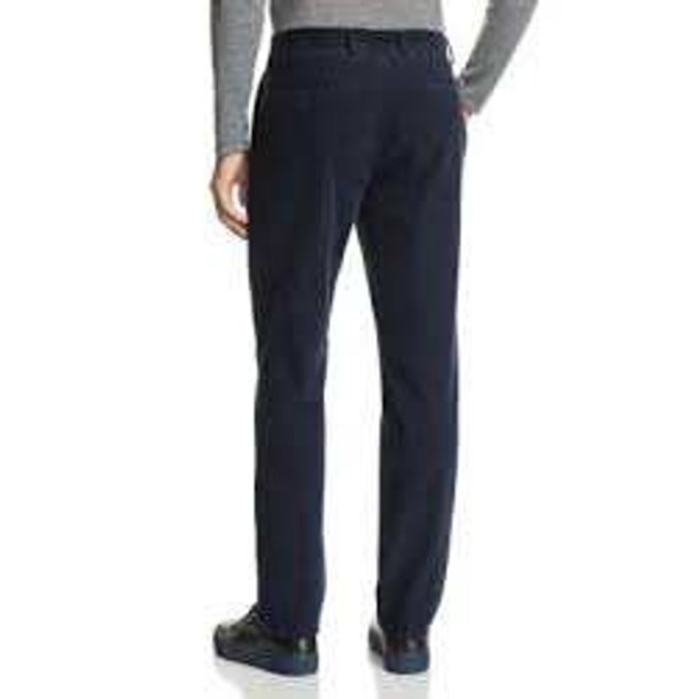 Brooks Brothers Men's‎ Pleated Corduroy Pants Trousers Navy Blue - Size 37